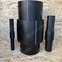 Неразъемное соединение полиэтилен-сталь (нспс) 110/108*4 мм SDR 11 вода
