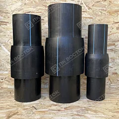 Неразъемное соединение полиэтилен-сталь (нспс) 250/219*6 мм SDR 17 вода