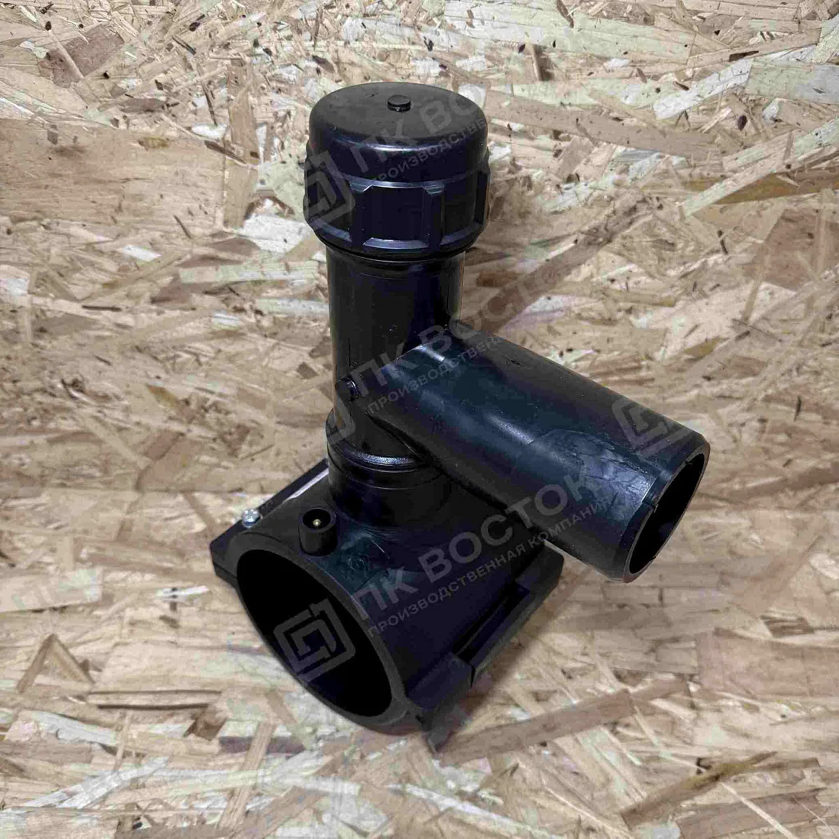 Седелка электросварная 140х63 мм с фрезой и ответной частью SDR11 Fox
