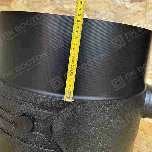 Тройник ПНД ПЭ100 500х110 мм SDR 17 переходной литой